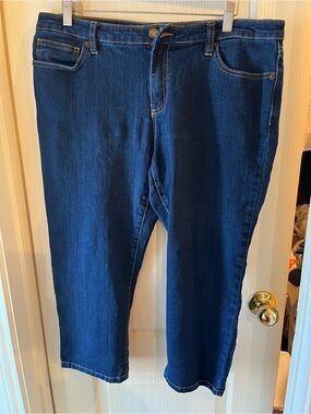 Michael Kors Indigo Ankle-Length Stretch Jeans